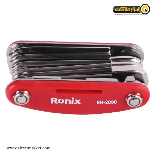 آچار آلن رونیکس چاقویی 16 عددی مدل RH-2090