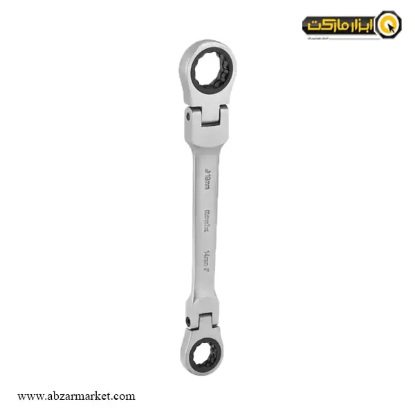 ست آچار دو سر رینگ جغجغه رونیکس تاشو مدل RH-2172 ست آچار دو سر رینگ جغجغه رونیکس تاشو مدل RH-2172