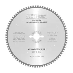 تیغ اره الماسه آهن بر سی ام تی 305x80 مدل 226.080.12m