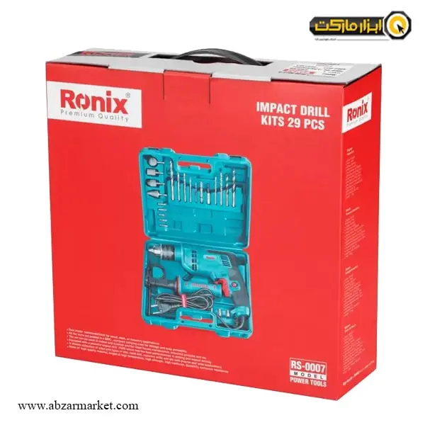 کیت دریل چکشی رونیکس مدل RS-0007