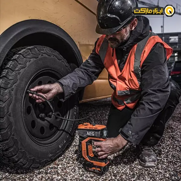 مینی کمپرسور شارژی AEG مدل BK 18C-0