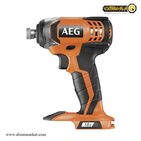 پیچ گوشتی شارژی ضربه ای AEG لیتیوم 18 ولت مدل BSS18C-0