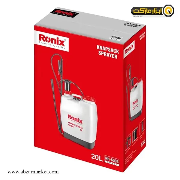 سمپاش دستی رونیکس 20 لیتری مدل RH-6005