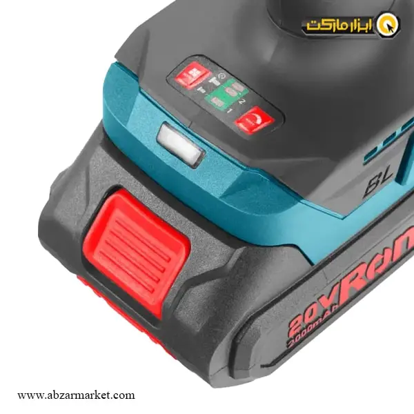 بکس شارژی رونیکس 1/2 اینچ براشلس 20 ولت مدل 8654