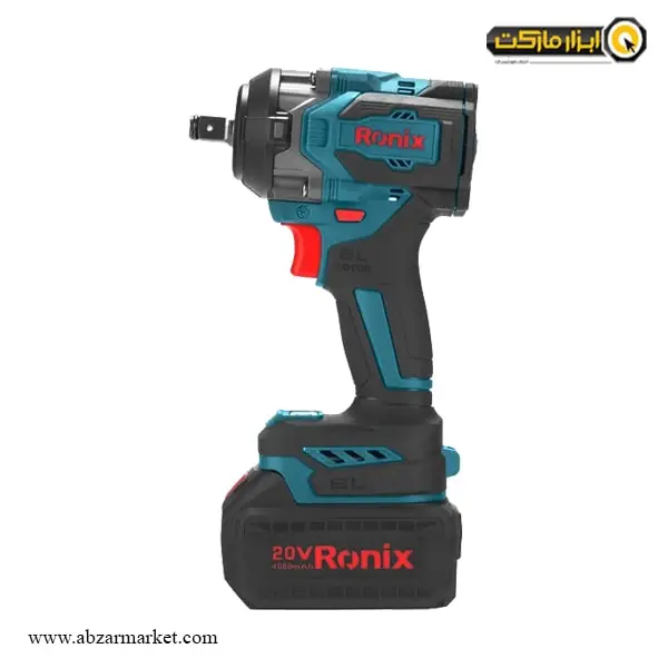بکس شارژی رونیکس 1/2 اینچ براشلس 20 ولت مدل 8655