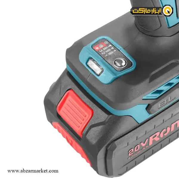 بکس شارژی رونیکس 1/2 اینچ براشلس 20 ولت مدل 8655