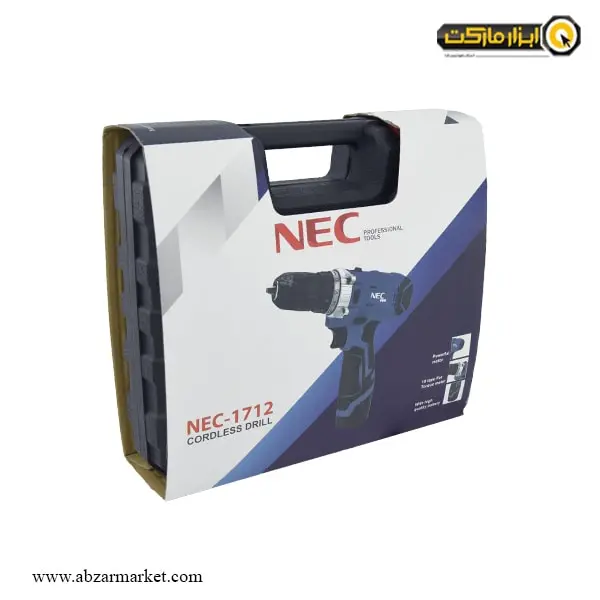 دریل شارژی NEC لیتیوم 12 ولت مدل 1712