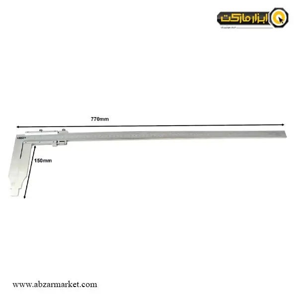 کولیس ورنیه اینسایز 60 سانتی متر (با گارانتی شرکتی) مدل 622-1215