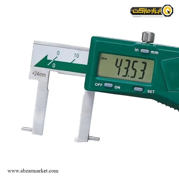کولیس دیجیتال شیار اینسایز فک گرد 15 سانتی متر (با گارانتی شرکتی) مدل 150-1121