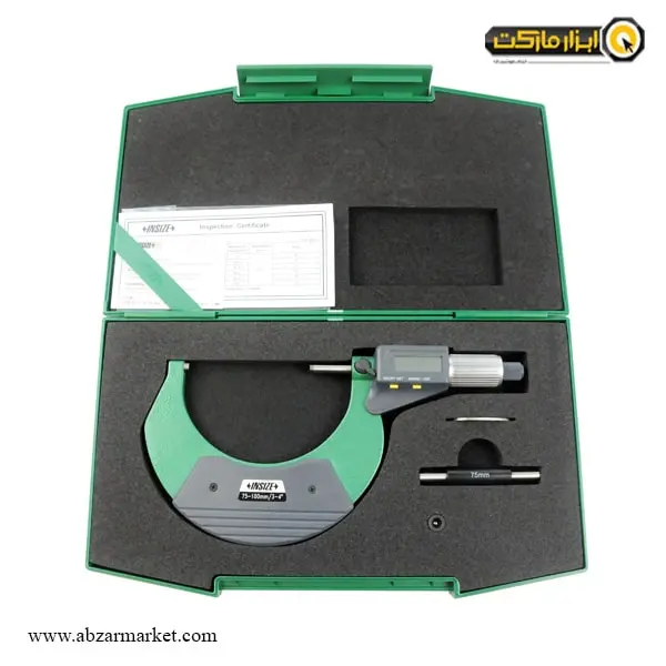 میکرومتر دیجیتال اینسایز خارج سنج 100-75 میلی متر مدل 100-3109