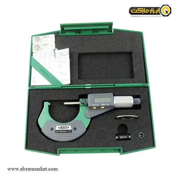 میکرومتر دیجیتال اینسایز خارج سنج 50-25 میلی متر (با گارانتی شرکتی) مدل 50-3109
