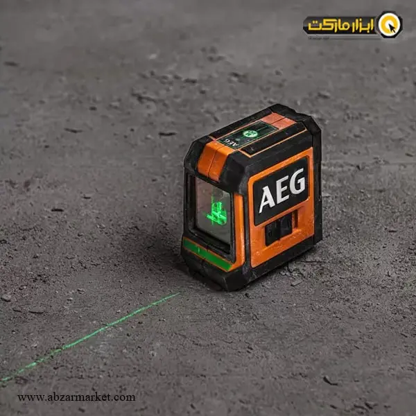 تراز لیزری AEG دو خط نور سبز مدل CLG220-B