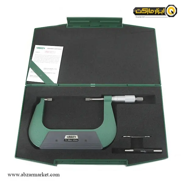 میکرومتر فک پیچ گوشتی اینسایز خارج سنج 100-75 میلی متر مدل 100-3232