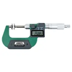 میکرومتر فک بشقابی دیجیتال اینسایز 25-0 خارج سنج مدل 25-3594