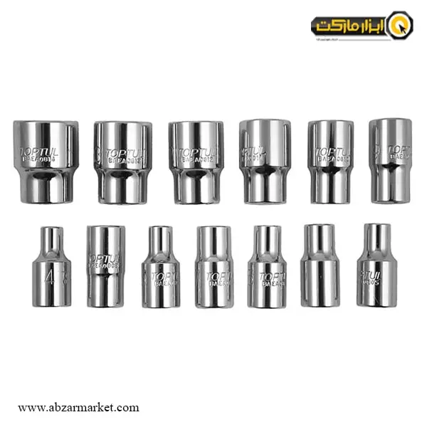 جعبه بکس تاپ تول 55 پارچه 1/4 اینچ مدل GCAI5501