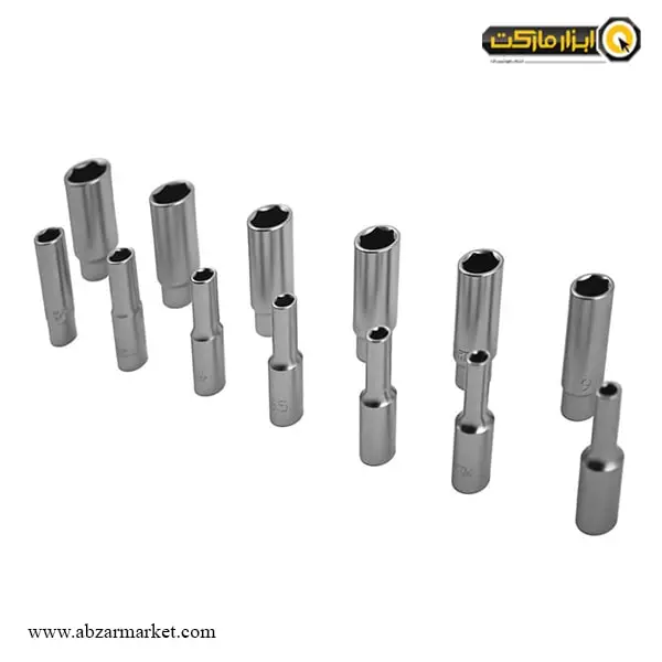 جعبه بکس تاپ تول 55 پارچه 1/4 اینچ مدل GCAI5501