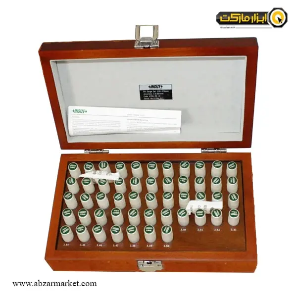 ست پین گیج اینسایز 2.5 - 2 میلی متر 51 پارچه (با گارانتی شرکتی) مدل 4166-2D