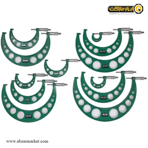 ست میکرومتر اینسایز 300-0 میلی متر خارج سنج مدل 3012-3203