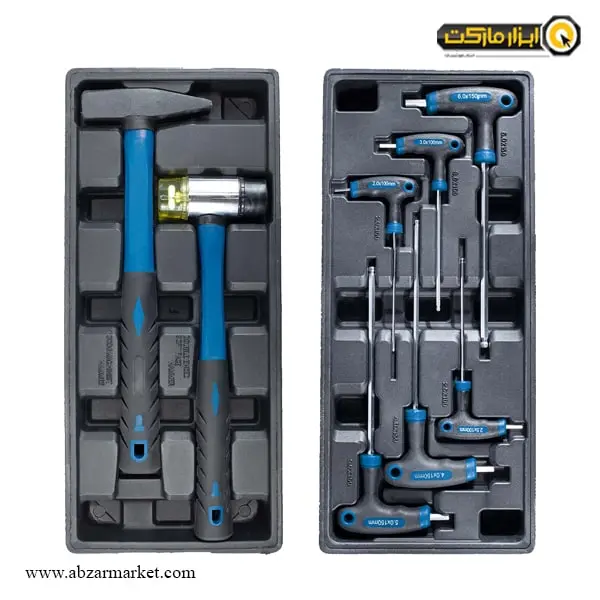جعبه ابزار چرخ دار کشویی شپخ 70 پارچه مدل TW1100 جعبه ابزار چرخ دار کشویی شپخ 70 پارچه مدل TW1100