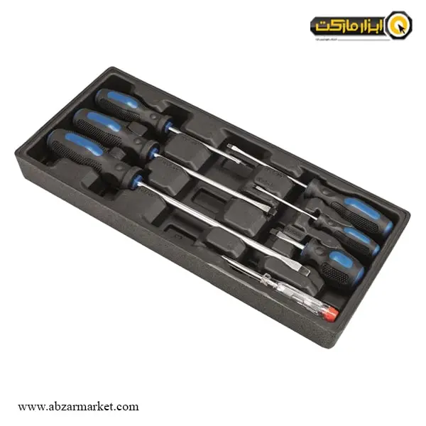 جعبه ابزار چرخ دار کشویی شپخ 263 پارچه مدل TW1000