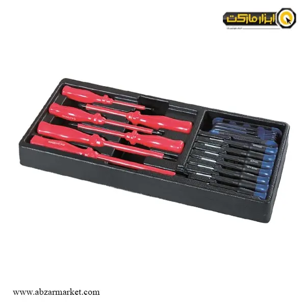 جعبه ابزار چرخ دار کشویی شپخ 263 پارچه مدل TW1000