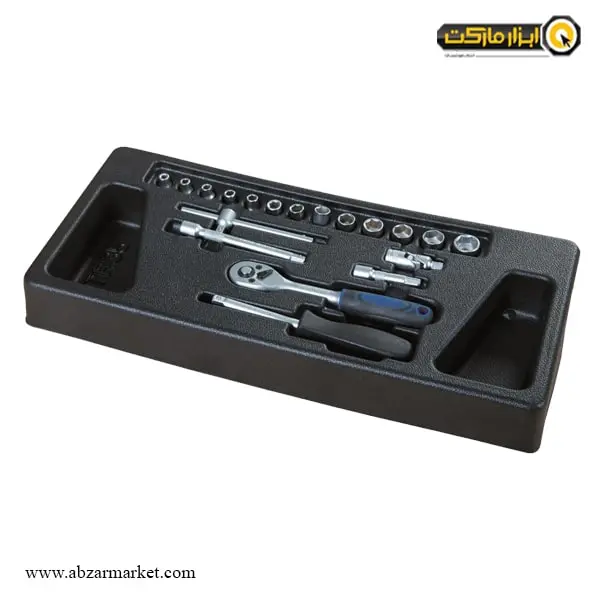 جعبه ابزار چرخ دار کشویی شپخ 263 پارچه مدل TW1000