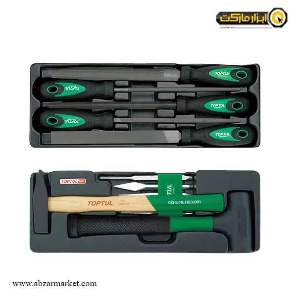 جعبه ابزار چرخ دار کشویی تاپ تول 227 پارچه مدل GCAJ0001