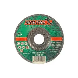 صفحه سنگ بر مینی مولیتال 115x3 میلی متر-مجموعه ( 5 عددی )