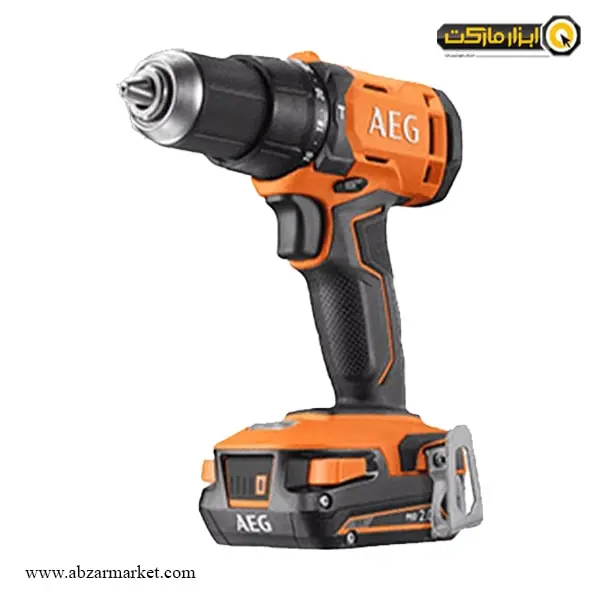 دریل شارژی چکشی AEG لیتیوم 18 ولت مدل BSB 18G4-202TB-LK2