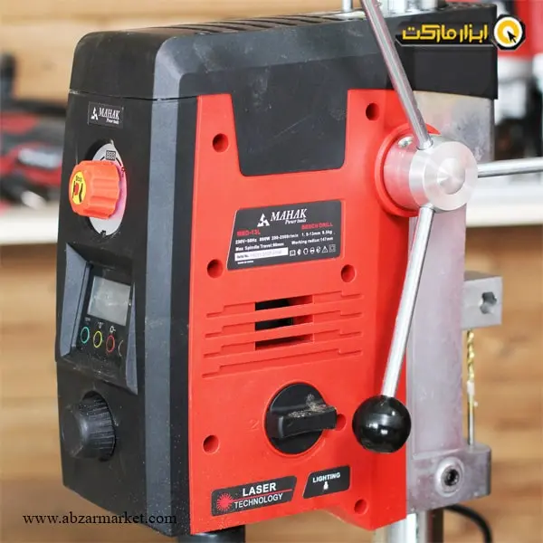 مینی دریل ستونی دیجیتال محک 13 میلی‌ متر مدل MBD-13L