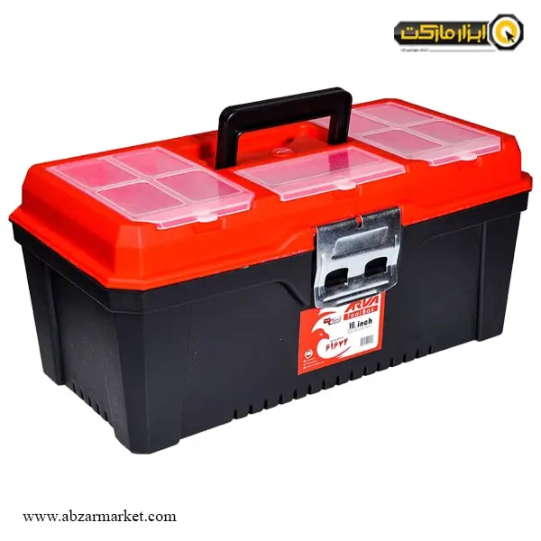 جعبه ابزار پلاستیکی آروا 40 سانتی متر مدل 4539 جعبه ابزار پلاستیکی آروا 40 سانتی متر مدل 4539