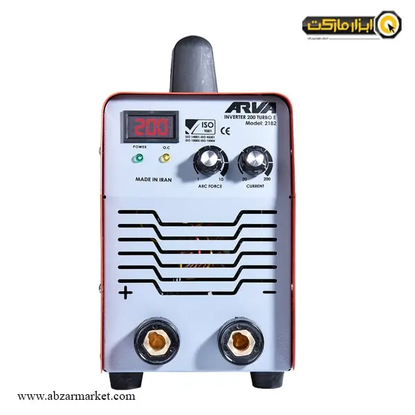 اینورتر جوشکاری آروا 200 آمپر توربو مدل 2182 اینورتر جوشکاری آروا 200 آمپر توربو مدل 2182