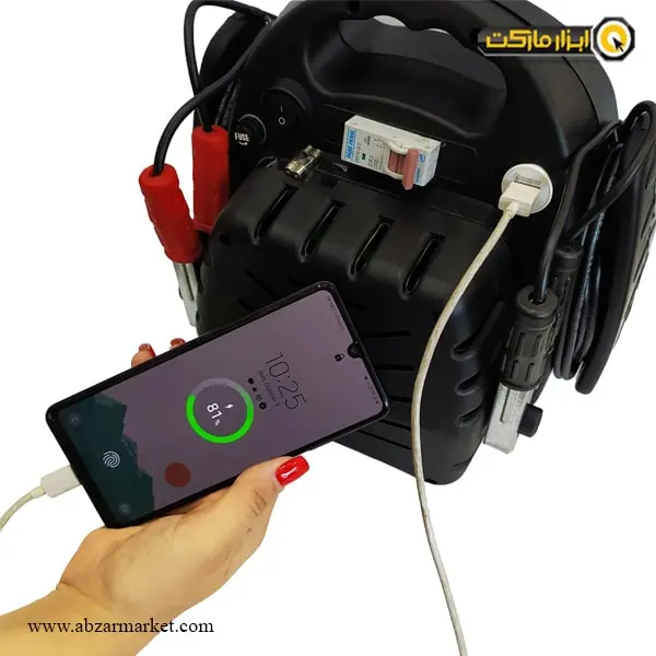 استارتر و شارژر باتری اصل ترونیک اتوماتیک 7 آمپر 5 کاره مدل ASL6000