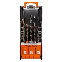 ست مته آهن، چوب و الماسه موتا 9 عددی مدل MO310001