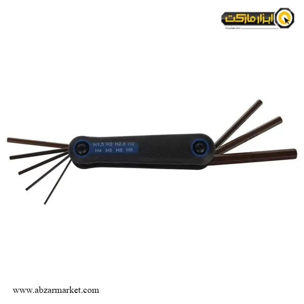 آچار آلن شش گوش استارمکس چاقویی 8 عددی مدل SHK-18SS08H