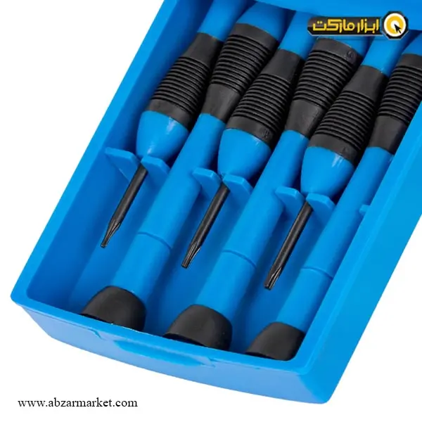 ست پیچ گوشتی ساعتی ستاره ای استارمکس 6 عددی مدل SHS-15S006MT