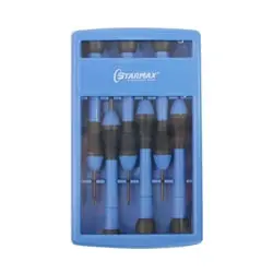 ست پیچ گوشتی ساعتی استارمکس 6 عددی مدل SHS-15S006MP