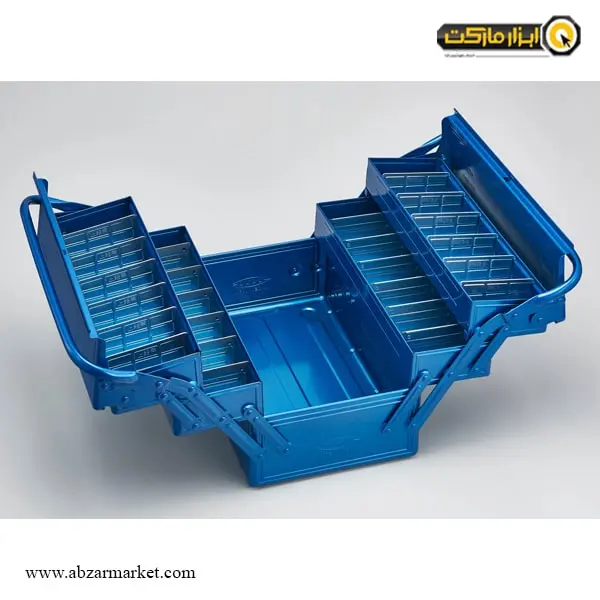 جعبه ابزار فلزی تویو 41 سانتی متر مدل GT-410 جعبه ابزار فلزی تویو 41 سانتی متر مدل GT-410