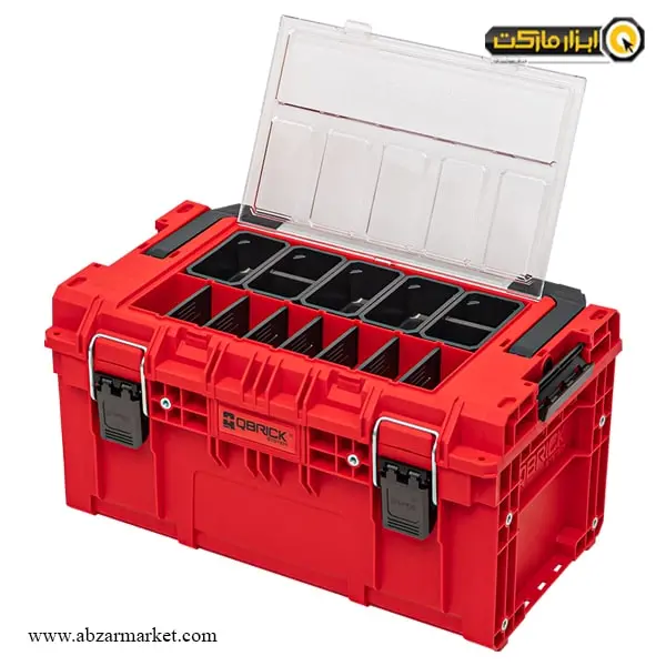 ست جعبه ابزار تخصصی کیوبریک مدل Prime Cart RED Ultra HD Set