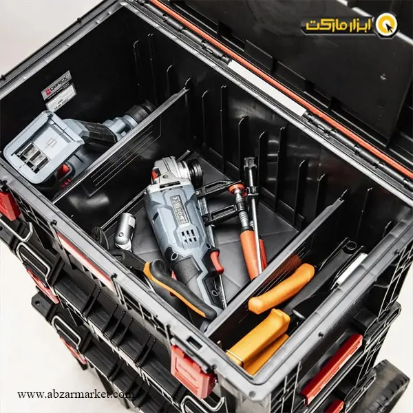 ست جعبه ابزار تخصصی کیوبریک مدل Prime Cart Profi Set