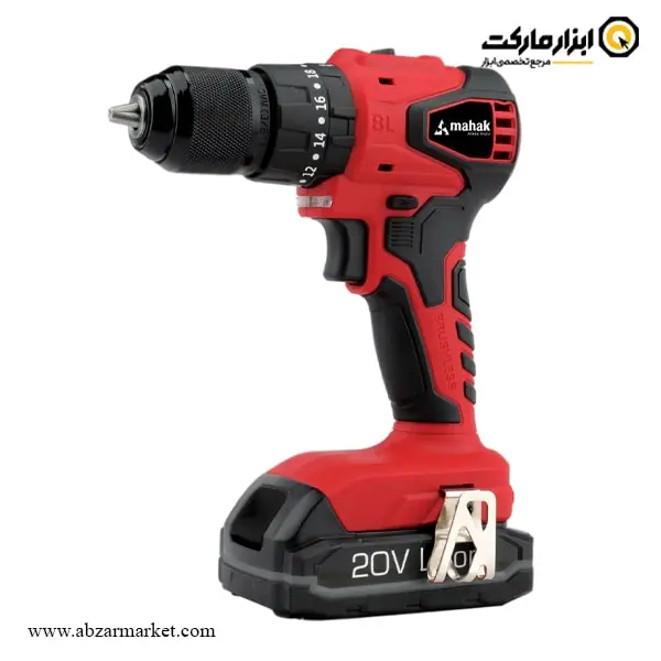 دریل شارژی چکشی محک براشلس لیتیوم 20 ولت مدل BCD-2010 LI دریل شارژی چکشی محک براشلس لیتیوم 20 ولت مدل BCD-2010 LI