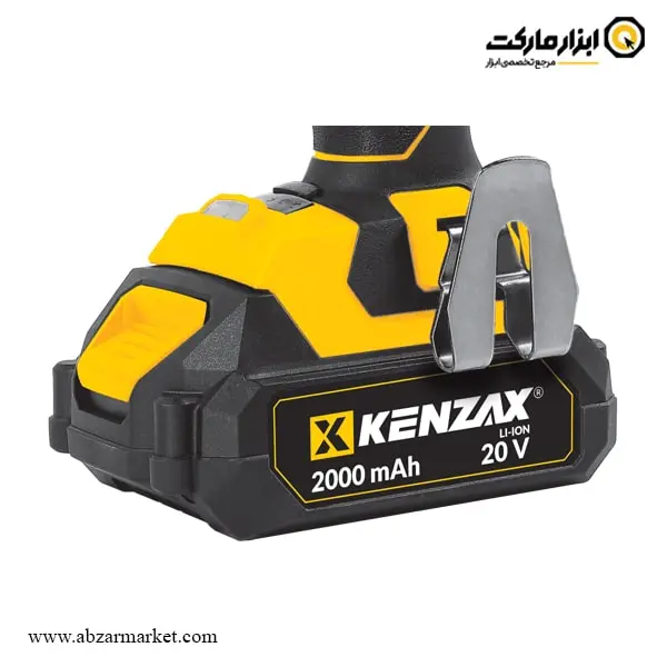 پیچ گوشتی شارژی ضربه ای کنزاکس براشلس 20 ولت مدل 8805 پیچ گوشتی شارژی ضربه ای کنزاکس براشلس 20 ولت مدل 8805