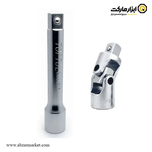 جعبه بکس تاپ تول اینچی 25 پارچه 12 پر 1/2 اینچ مدل GCAD2514