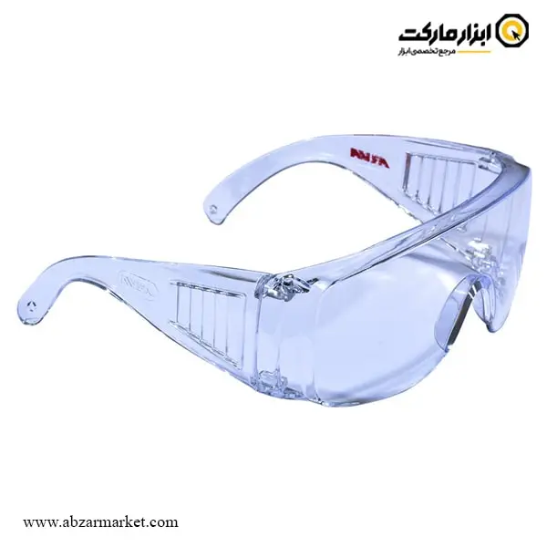 عینک ایمنی آروا سفید مدل 8141