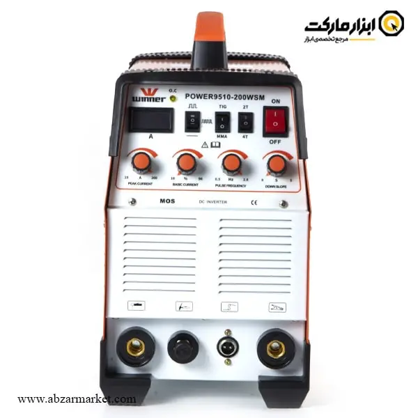 اینورتر جوشکاری تیگ وینر 200 آمپر پالسی مدل Power 9510-200WSM با گارانتی نامحدود