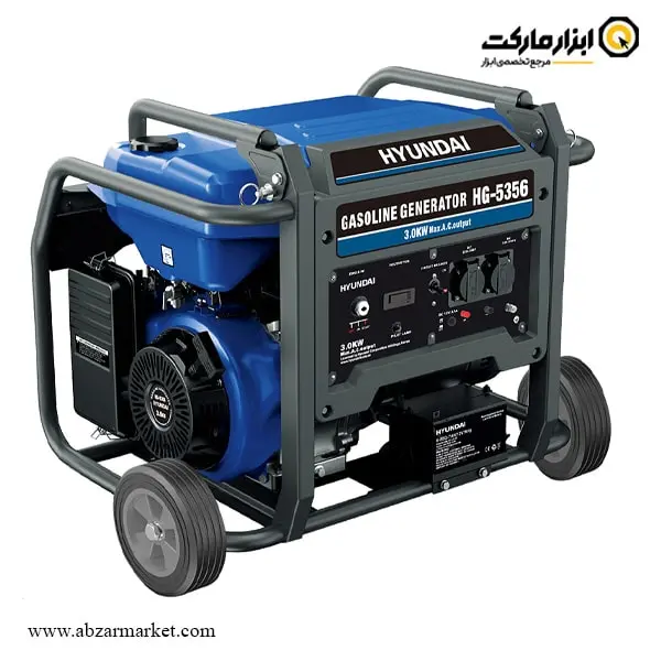موتور برق هیوندای 3 کیلو وات مدل HG-5356 موتور برق هیوندای 3 کیلو وات مدل HG-5356