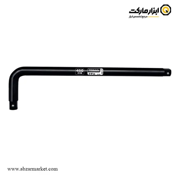 دسته بکس L شکل 3/4 اینچ توسن فشار قوی دوطرفه مدل TI3473-18 دسته بکس L شکل 3/4 اینچ توسن فشار قوی دوطرفه مدل TI3473-18