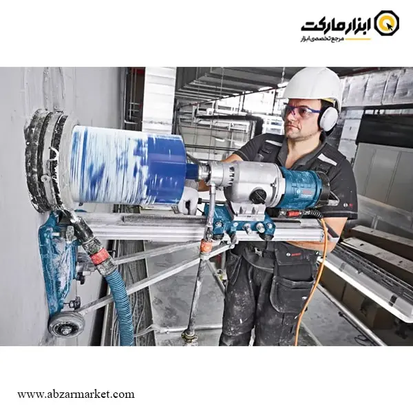دریل نمونه بردار بوش 350 میلی متر با پایه مدل GDB 350 WE + GCR 350 دریل نمونه بردار بوش 350 میلی متر با پایه مدل GDB 350 WE + GCR 350