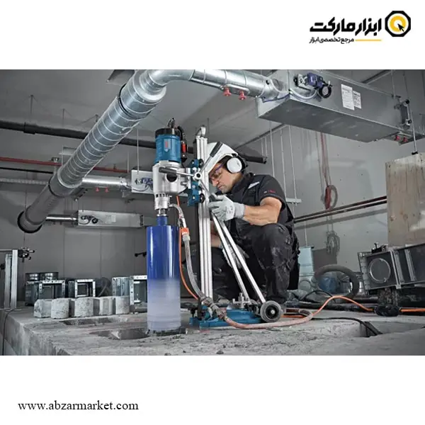 دریل نمونه بردار بوش 350 میلی متر با پایه مدل GDB 350 WE + GCR 350 دریل نمونه بردار بوش 350 میلی متر با پایه مدل GDB 350 WE + GCR 350