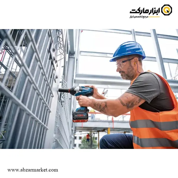 کیت بکس شارژی بوش 3/4 اینچ براشلس 18 ولت لیتیوم مدل GDS 18V-1050 H